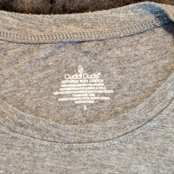 Cuddle Duds Long Sleeve Top - Picture 2 of 3